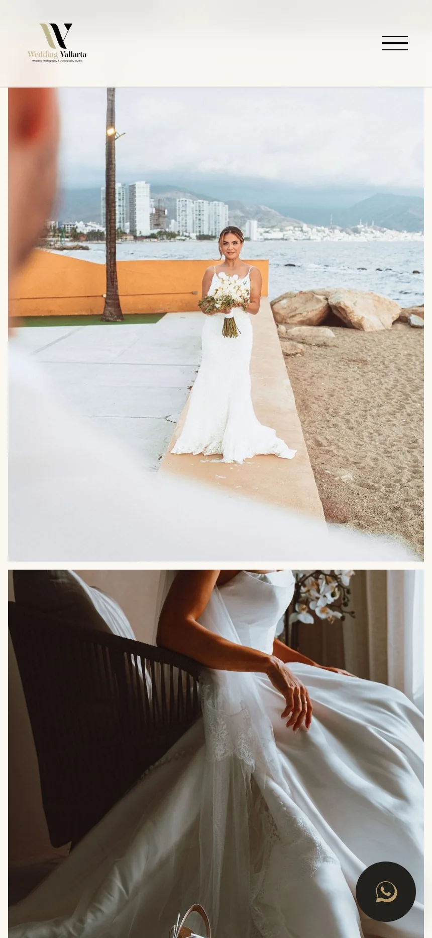 Wedding Vallarta en un celular, pantalla 2